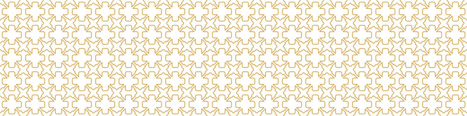 Wall Mural - Simple seamless pattern. Gold weave for backgrounds, banners, advertising and creative design