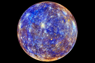 Wall Mural - planet mercury. elements of this image furnished by nasa