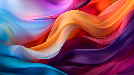 Poster - abstract silk background