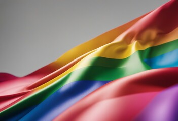 The rainbow LGBT flag isolated