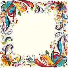 Wall Mural - Colorful frames