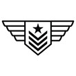 military rank icon, ranking icon