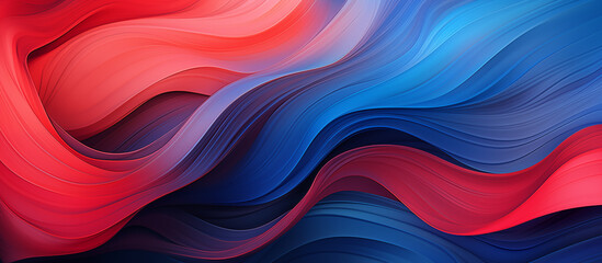 Wall Mural - Colorful abstract backgrounds, gradient wave design in shades of purple, blue, orange and red. 
