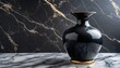 A Timeless Design: A Black Ceramic Vase is a Classic that Will Never Go Out of Style