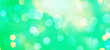 Green bokeh background for seasonal, holidays,  celebrations and various design works