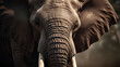 Close up shot of elephant 