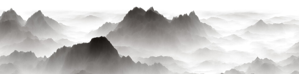 Wall Mural - view of the mountains