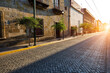 Guadalajara streets in city’s historic center (Centro Historico)