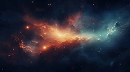 Wall Mural - nebula space