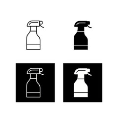 Poster - Cleaning Spray Vector Icon