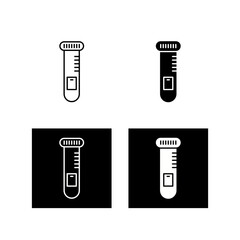 Poster - Test Tube Vector Icon