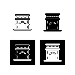 Sticker - Arch Vector Icon