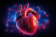 Organ medicine health cardiology human technology medical science illustration heart anatomy background