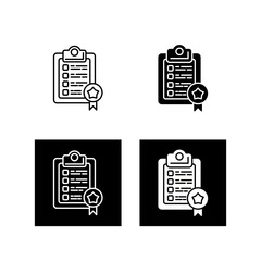 Sticker - Quality Assurance Vector Icon