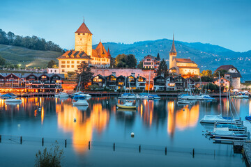 Spiez, Switzerland at the Castle