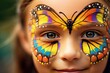© Vasili - butterfly on the face