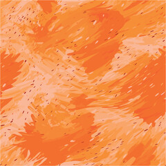 Wall Mural - Seamless Orange Juice Pattern. Abstract Screen Background for poster, card, banner decoration