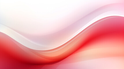 Wall Mural - Colorful smooth red and white background. PowerPoint and webpage landing background. 