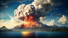 Dramatic Eruption Of Taal Volcano In The Philippines