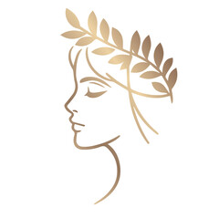 Wall Mural - Woman Beauty Logotype