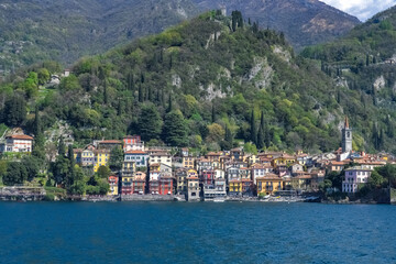 Wall Mural - Varenna, village on the Como lake, in Italy