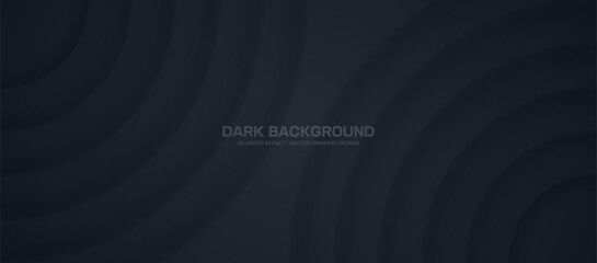 Wall Mural - ethereal dark lines blend seamlessly in this neumorphic style 3d abstract vector background. high-te