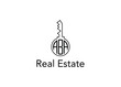 Key Real Estate Business Letter ABA Logo Vector Illustration