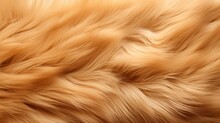 Orange Fur Background.