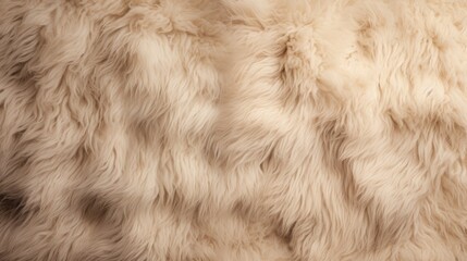 Beige fur background.