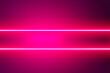 Neon pink horizontal lines on pink gradient