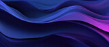 Fototapeta  - Flowing purple waves creating a luxurious and dynamic abstract background.