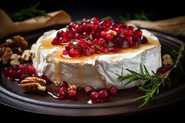 Sticker - Christmas brie for Christmas Dinner