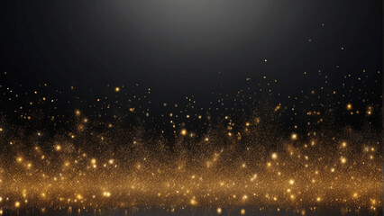 gold rain on the window