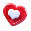 © Rasheeda - Heart icon on white background