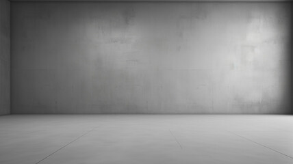 Wall Mural - Gray empty room studio gradient used for space background