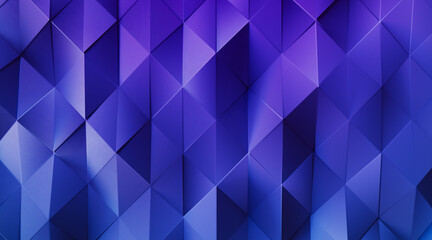 Wall Mural - Random shifted Wall background with tiles. Futuristic, triangle tile pattern Wallpaper with 3D. 3D Render