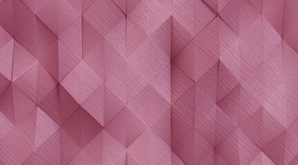 Wall Mural - Random shifted Wall background with tiles. Futuristic, triangle tile pattern Wallpaper with 3D. 3D Render