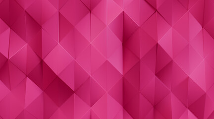 Wall Mural - Random shifted Wall background with tiles. Futuristic, triangle tile pattern Wallpaper with 3D. 3D Render