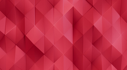Wall Mural - Random shifted Wall background with tiles. Futuristic, triangle tile pattern Wallpaper with 3D. 3D Render