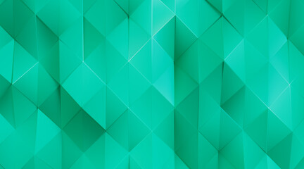 Wall Mural - Random shifted Wall background with tiles. Futuristic, triangle tile pattern Wallpaper with 3D. 3D Render