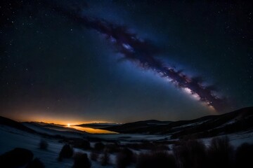 Wall Mural - mastering the art of starry sky photography