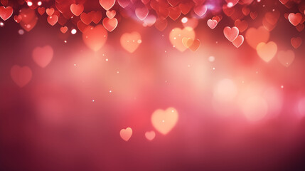 Poster - Love and heart abstract background 