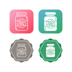 Sticker - Protein Vector Icon