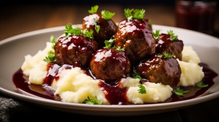 Wall Mural - Swedish Meatballs