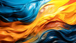 Ukraine flag colors abstract background.
