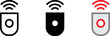 Remote control icon , vector illustration