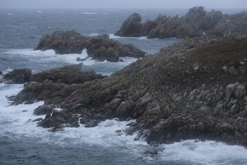 What an island tour can offer in terms of rocky landscape variety. Bretagne (West of the country); focusing on eroded rocky formations.