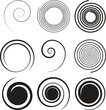 © deepti - spiral circles design