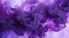 Abstract Purple Ink Background