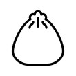 dumpling line icon